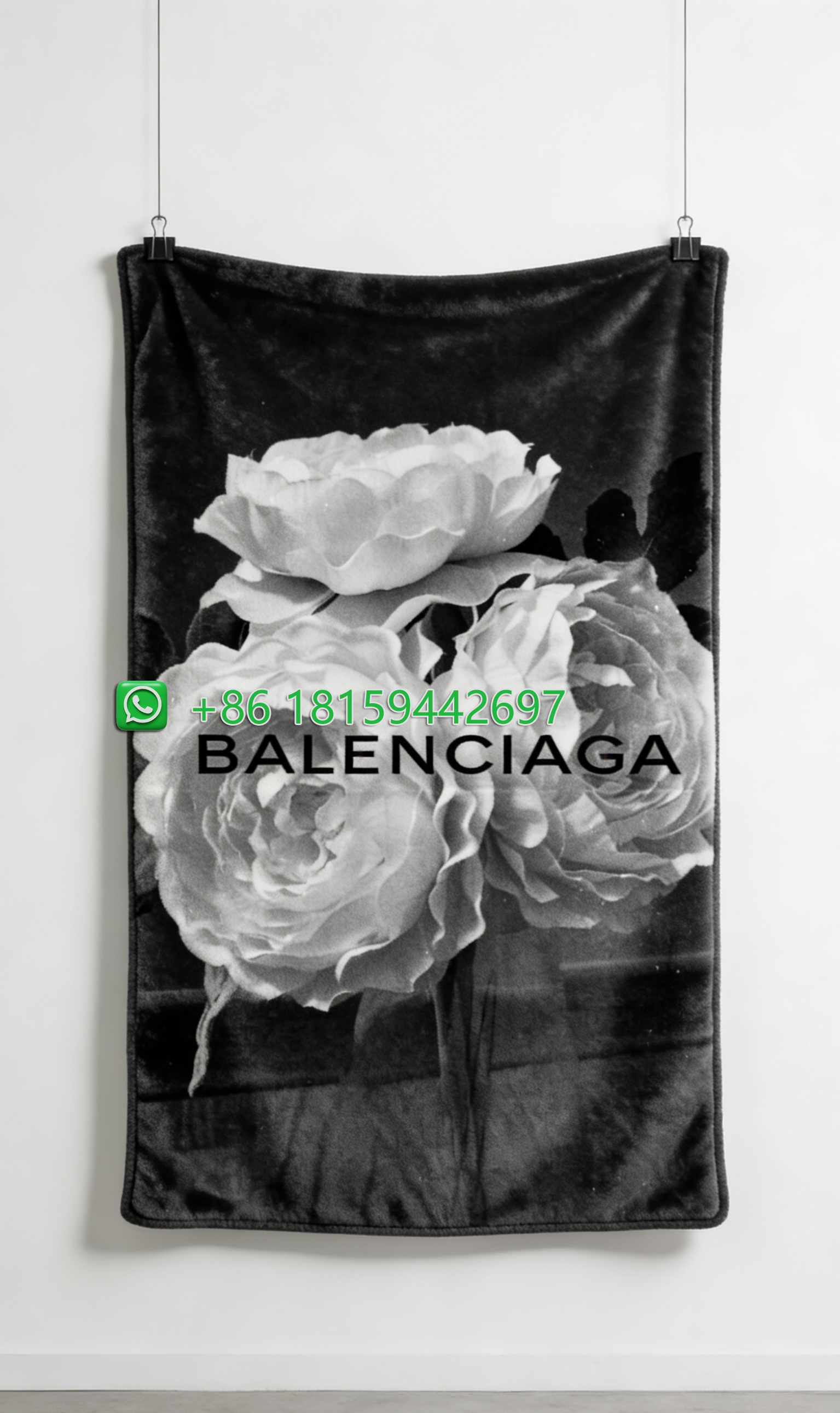 Balenciaga Throw Blankets